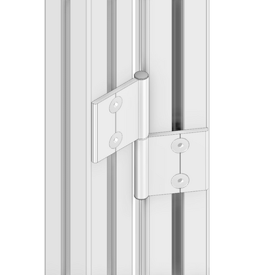 51-000-1 MODULAR SOLUTIONS ALUMINUM HINGE 45 LIFTOFF W/HARDWARE